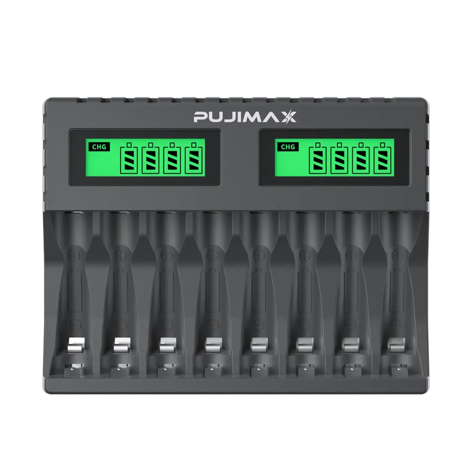 PUJIMAX 8-slot charger