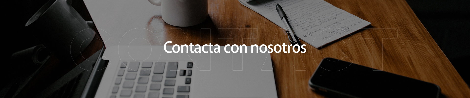 Contacta con nosotros