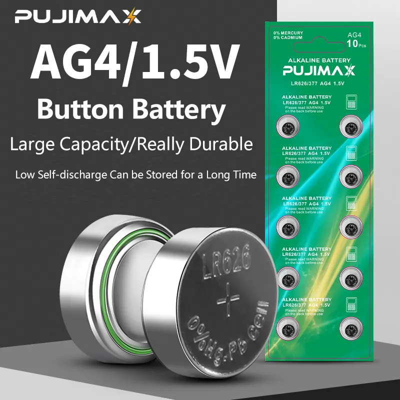 PUJIMAX vem originalmente com 2 baterias R20P